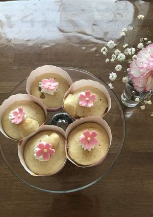 桜マフィン-レシピのメイン写真