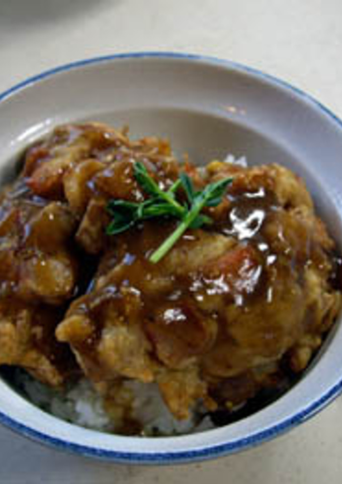 おでんの残りでかきあげ丼-レシピのメイン写真