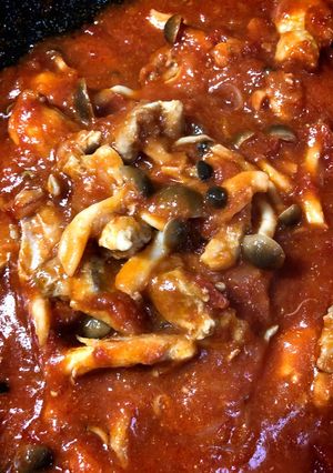 鳥もも肉のトマト缶煮込み-レシピのメイン写真