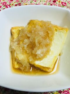 厚揚げの、揚げ出し豆腐❤︎-レシピのメイン写真