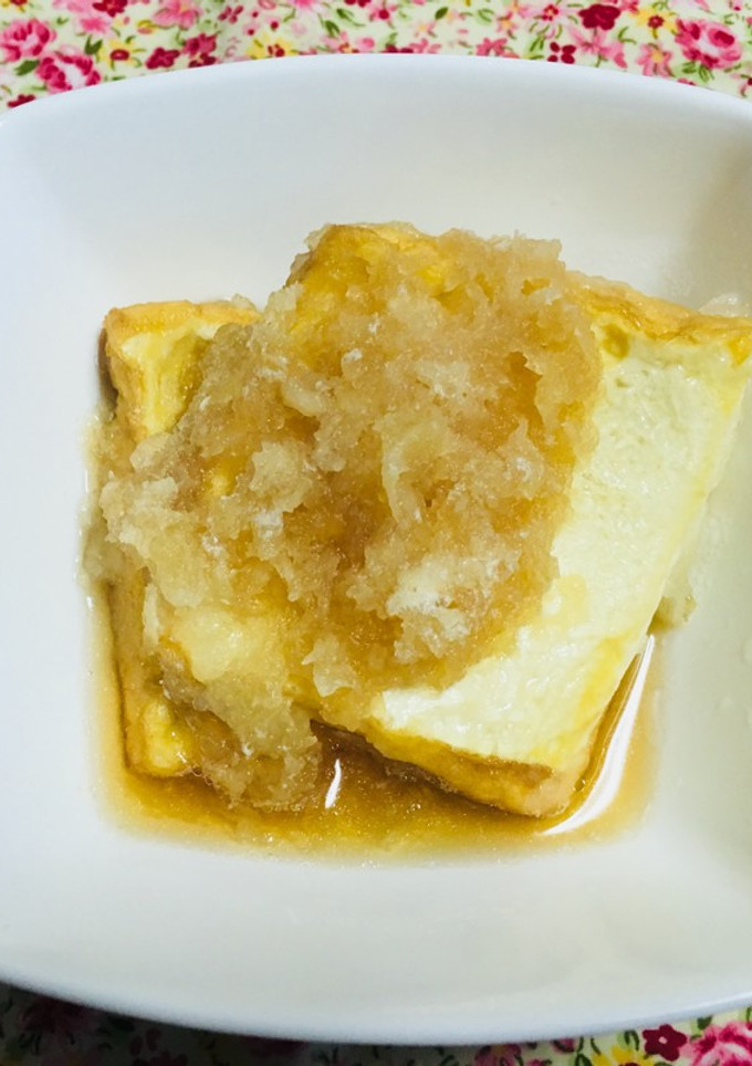 厚揚げの、揚げ出し豆腐❤︎-レシピのメイン写真