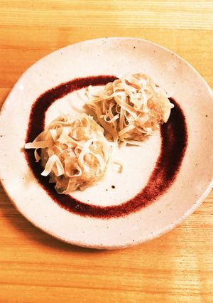 肉汁たっぷり♪手作り花シュウマイ-レシピのメイン写真