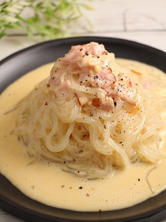 ダイエット!濃厚☆しらたきカルボナーラ-レシピのメイン写真