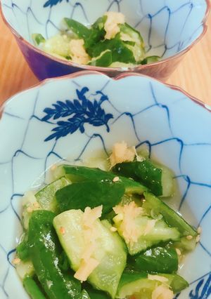 ごまが香る 簡単 たたき きゅうり-レシピのメイン写真