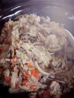 土鍋炊き込みご飯☆炊飯器でも☆-レシピのメイン写真