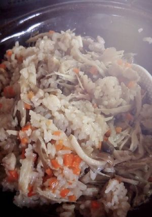 土鍋炊き込みご飯☆炊飯器でも☆-レシピのメイン写真