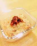 トマトとさんまの蒲焼缶deリゾット!？