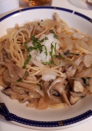 時短マイタケしいたけパスタ-レシピのメイン写真