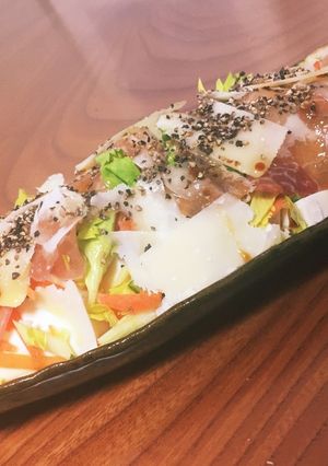 3分サラダ✨セロリ 生ハム-レシピのメイン写真