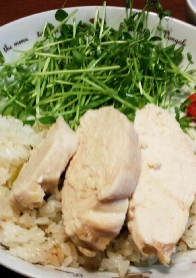 簡単♪炊飯器で本格的なカオマンガイ-レシピのメイン写真