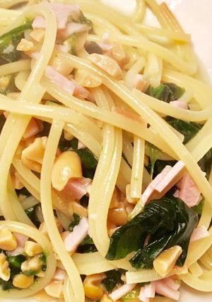 簡単 和風納豆ペペロンチーノ(幼児食)-レシピのメイン写真