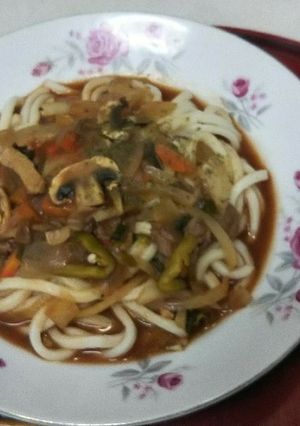 ナボリタンうどん（血管ダイエット1206-レシピのメイン写真
