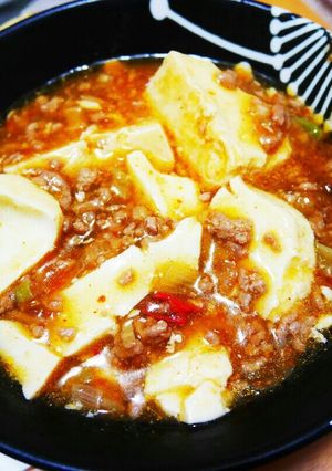 簡単！麻婆豆腐　絹＆木綿　甜麺醤なし-レシピのメイン写真
