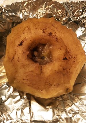 ホイル包みの焼きリンゴ-レシピのメイン写真