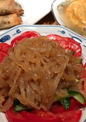 くらげの中華風サラダ-レシピのメイン写真