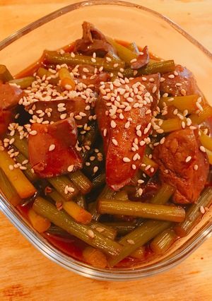 ❄︎焼肉のタレ❤️鶏肝レバーの甘辛煮❄︎-レシピのメイン写真