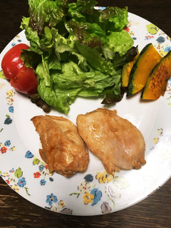 鶏胸肉の醤油麹焼き!-レシピのメイン写真