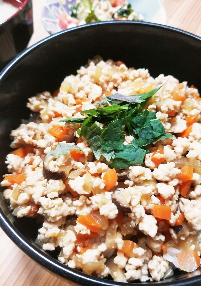 野菜もとれる❤そぼろご飯-レシピのメイン写真
