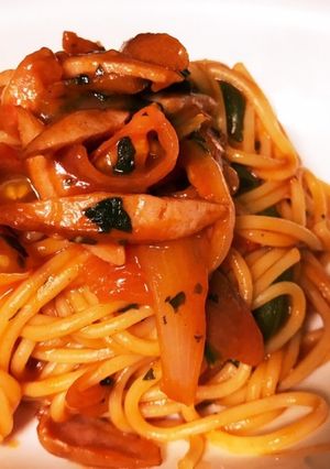 簡単にできる！トマトパスタ-レシピのメイン写真