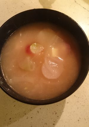 赤かぶのみそ汁-レシピのメイン写真