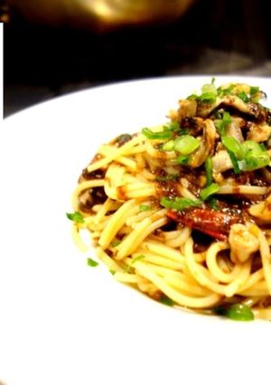 牡蠣と生のりのパスタ-レシピのメイン写真