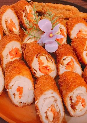 ❄︎節約❤️ささみの梅肉チーズフライ❄︎-レシピのメイン写真