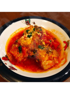 圧力鍋でホロホロ♡骨付き鶏のトマト煮込み-レシピのメイン写真