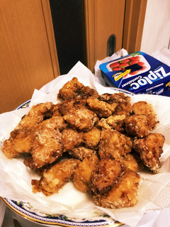 簡単!フライパンで唐揚げ-レシピのメイン写真