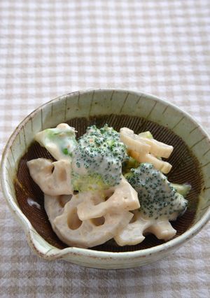 レンコンとブロッコリーの白和え-レシピのメイン写真