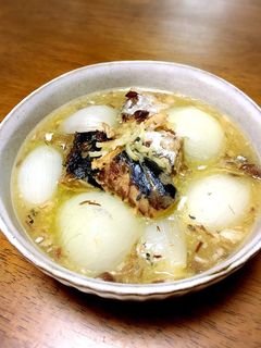 新玉葱と鯖缶のとろとろ煮-レシピのメイン写真