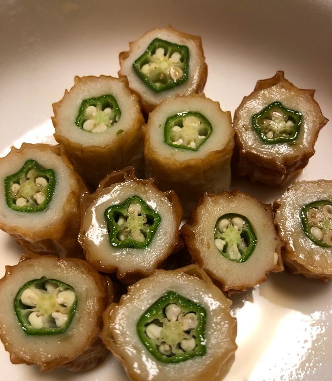 お弁当に！竹輪とオクラのめんつゆ和え-レシピのメイン写真