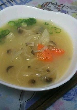 美容の味方♡やみつきお味噌汁-レシピのメイン写真