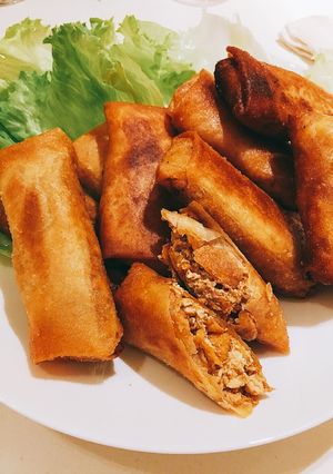 簡単おかず:麻婆春巻き-レシピのメイン写真