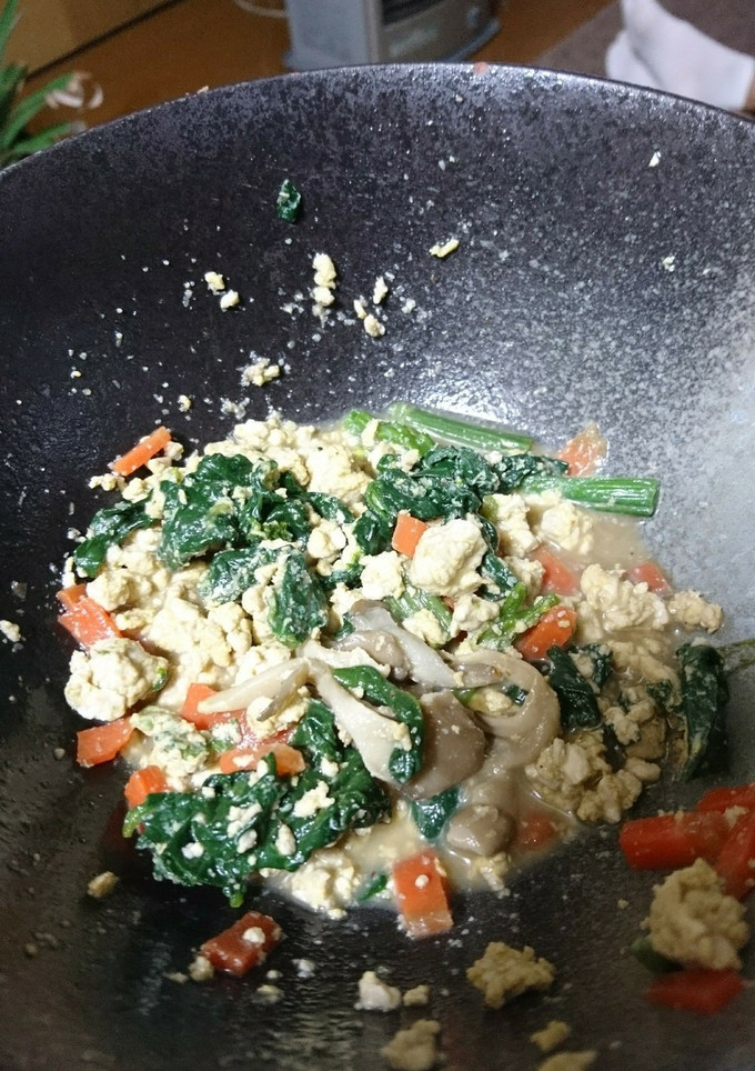 ご飯がすすむ！炒り豆腐-レシピのメイン写真
