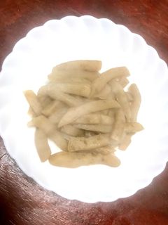 手作りこんにゃくのピリ辛炒め-レシピのメイン写真