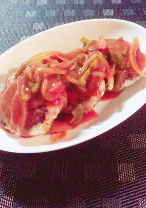 節約！豆腐ハンバーグ♬ケチャカレーソース-レシピのメイン写真