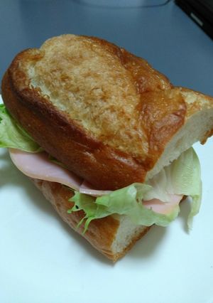 蒸しフランスパンサンド-レシピのメイン写真