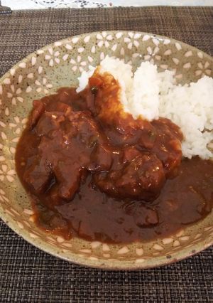 欧風・赤ワインで作るビーフカレー-レシピのメイン写真