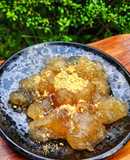 簡単わらび餅♪材料3つ!甘さ控えめ