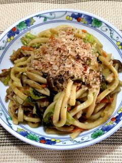 野菜たっぷり 焼うどん-レシピのメイン写真