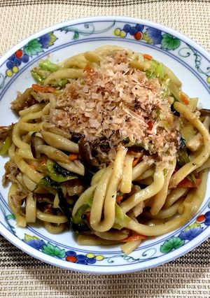野菜たっぷり 焼うどん-レシピのメイン写真