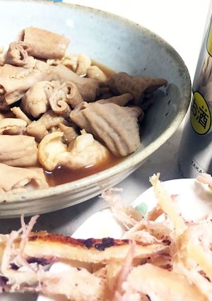 白もつの酢醤油煮-レシピのメイン写真