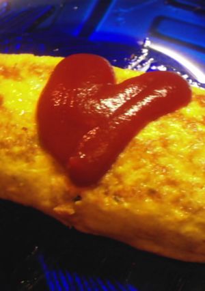 ひき肉とほうれん草のオムレツ-レシピのメイン写真