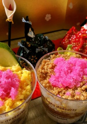 鱈づくしの羅臼カップ寿司-レシピのメイン写真