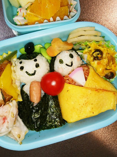 ひな祭り 簡単お雛様お弁当 幼稚園用-レシピのメイン写真