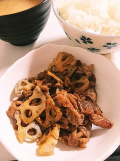 豚肉レンコンの甘辛きんぴら-レシピのメイン写真