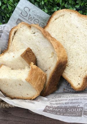 ホームベーカリーで甘酒食パン-レシピのメイン写真