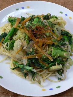 菜花とからすみのスパゲッティ-レシピのメイン写真
