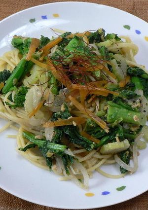 菜花とからすみのスパゲッティ-レシピのメイン写真
