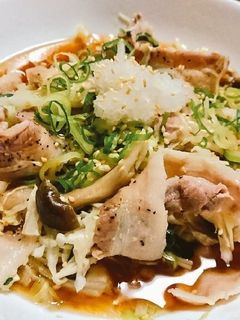 レンチン♪豚しゃぶ-レシピのメイン写真